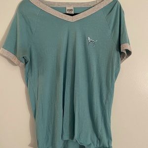 Size M Victoria secret blouse with sequins on back